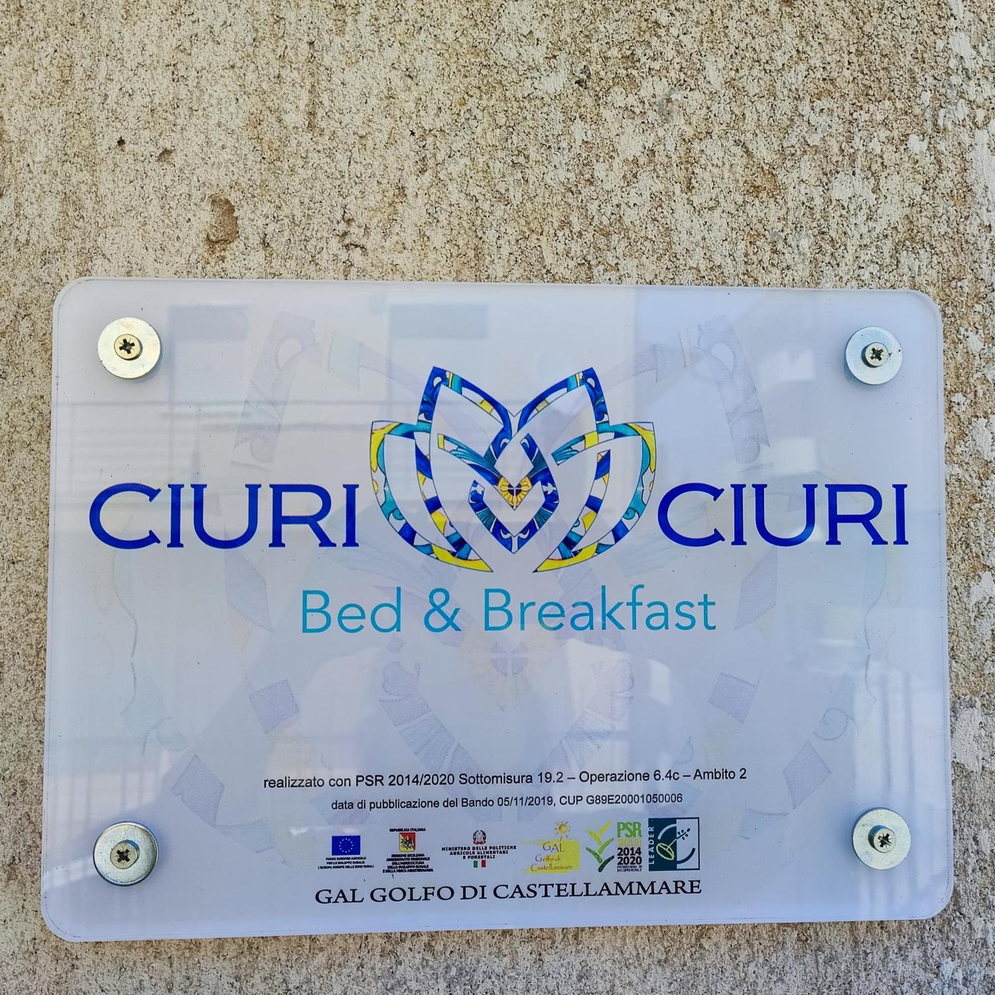 Ciuri Ciuri Bed & Breakfast Partinico Exterior foto